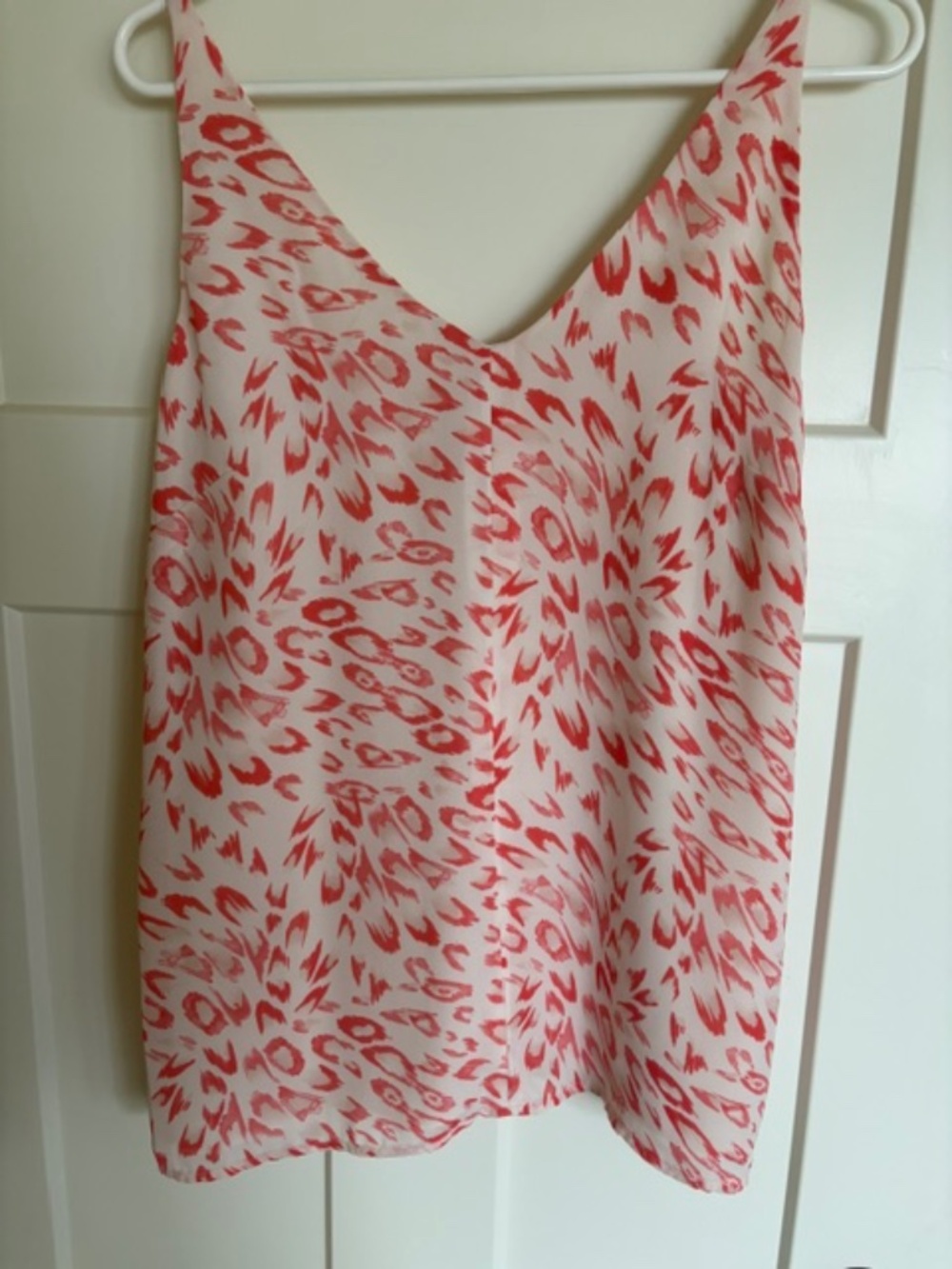 coral print camisole by CABi